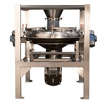Food industry sieve for pharmaceutical applicationsconstructionfor crusher loading