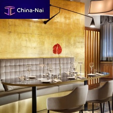 Contemporary wall light GORDONindoorbrassconical