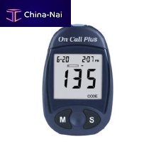 Hematocrit blood glucose meter On Call® Pluswith lancing device