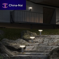 Floor lamp PAQUITA 40rotomolded polyethylenecontemporaryfor outdoor use