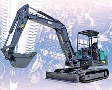 Mini excavator 55N4crawlerTier 4 - finalconstruction