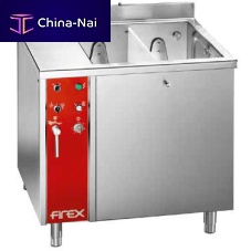 Vegetable washer kitchen sink DREENER LINEdoublewithout drainboardstainless steel