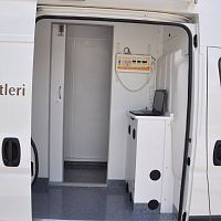 Chest radiography mobile radiology room AmbMED07