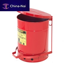 Steel waste bin 31100industrial wastewith lidpedal