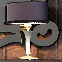 Table lamp GINGER-ROLL LAMPSfabricPVCcontemporary