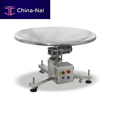 Motor-driven rotary table horizontalfor packaging linesfor the food industry
