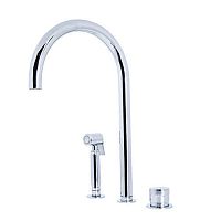 Countertop mixer tap NGT3011chromed metalkitchen3-hole