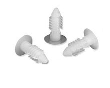 Flat-head rivet nylonsplined