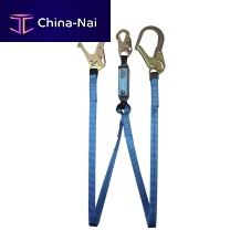 Rope fall arrest lanyard SHOCKER Y 180 HSHS ANSIdoubleshock absorbing