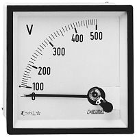 Analog voltmeter EC-V seriespanel-mountAC