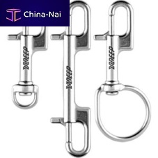 Standard snap shackle NX with swivelwith eyedouble