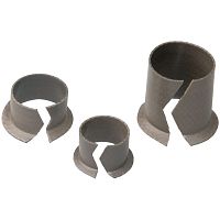 Open plain bearing Fluometal®stainless steel meshmeshPTFE-lined