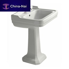 Free-standing washbasin 8416Mceramicrectangulartraditional