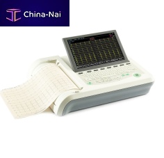Resting electrocardiograph EUROECG 1201A 12-channeldigitalwith printer