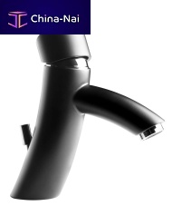 Washbasin mixer tap LOFT & BATHcountertopmechanicalchromed metal