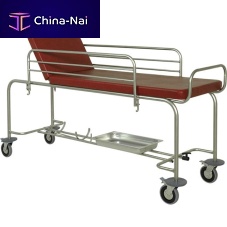 Transport stretcher trolley H-34manualwith adjustable backrest2 sections