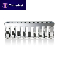 Rectangular shower basket CHROME