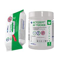 Floors ans surface cleansing wipes ACTOSEPT® AF Tcherpack of 100pack of 80