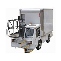 Self-propelled potable water truck GS450 with lift platformfor airport