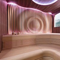 Wooden decorative panel for interior3Dwood look