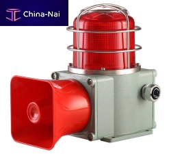 Alarm sounder with flashing beacon HDSL-135with steady beaconhornelectronic