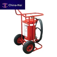 Halon fire extinguisher B673 for airportfor aircraftwheel-mounted