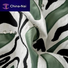 Upholstery fabric EFFETSpatternedpolyesterlinen