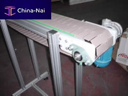 Belt conveyor table top chainhorizontaltransport