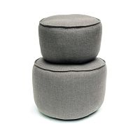 Contemporary pouf BIG SOFTfabricroundsquare
