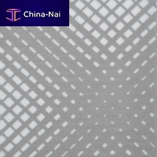 Pleated blind fabric BOSTONfor roller blindsgeometric patternpolyester