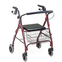 4-wheel mobility walker NWC-12height-adjustablewith seat