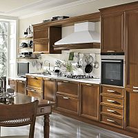 Traditional kitchen LE GEMMEsolid woodlacquered woodpainted wood