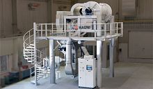 Sorting machine for the tobacco industry HAUNI Pure-Fautomaticfor leaf springsrotary