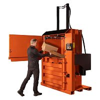 Vertical baling press ORWAK 3250front-loadingfor cardboardfor paper