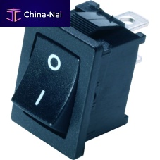 Rocker switch 23single-poleilluminatedelectromechanical