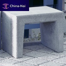 Contemporary stool Uconcretegardengray