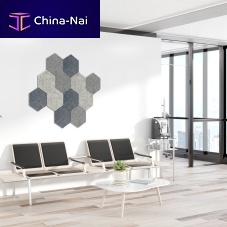Acoustic wall panel RCLMHEX001PEThexagonalsmooth