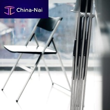 Contemporary chair P08indoorstainless steelpolyamide