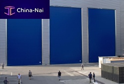 Folding hangar door Saildoor®wind-proof
