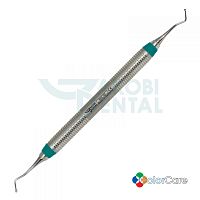 Spoon dental excavator EXC187ColorCare handlestainless steel