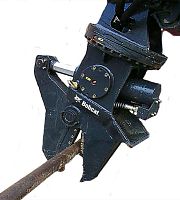 Cutting demolition grapple for armaturesfor concretehydraulic