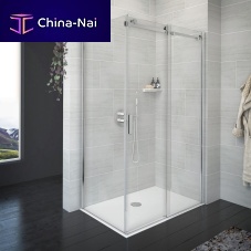 Fixed shower screen ARTEGO D+Wslidingcornertempered glass