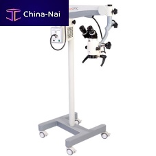 Dental surgery microscope SmartOPTICon casters