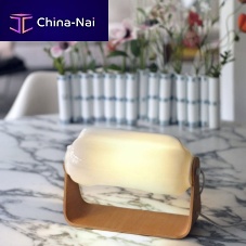 Porcelain lamp BOREAL tabledeskbeech