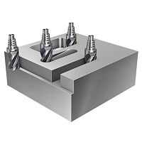 Heavy milling milling head