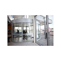 Security revolving door Besam RD3L seriesfor airport