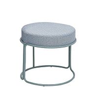 Contemporary stool PARADISOgalvanised steel baseupholsteredcontract