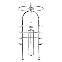 Sensory shower JONAS-01multi-functionmetalcircular