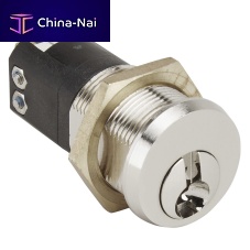 Key lock switch 393063single-poleIP65electromechanical