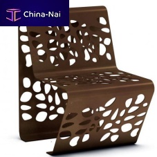 Contemporary chair SOFA CLAPSoutdoorgalvanised steelsheet steel